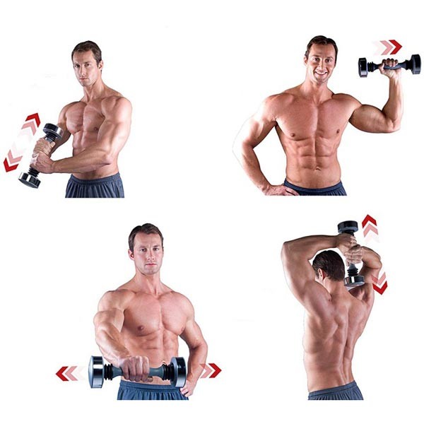 Гантель для фітнесу, віброгантель ShakeWeight 5LB (1,55 кг).