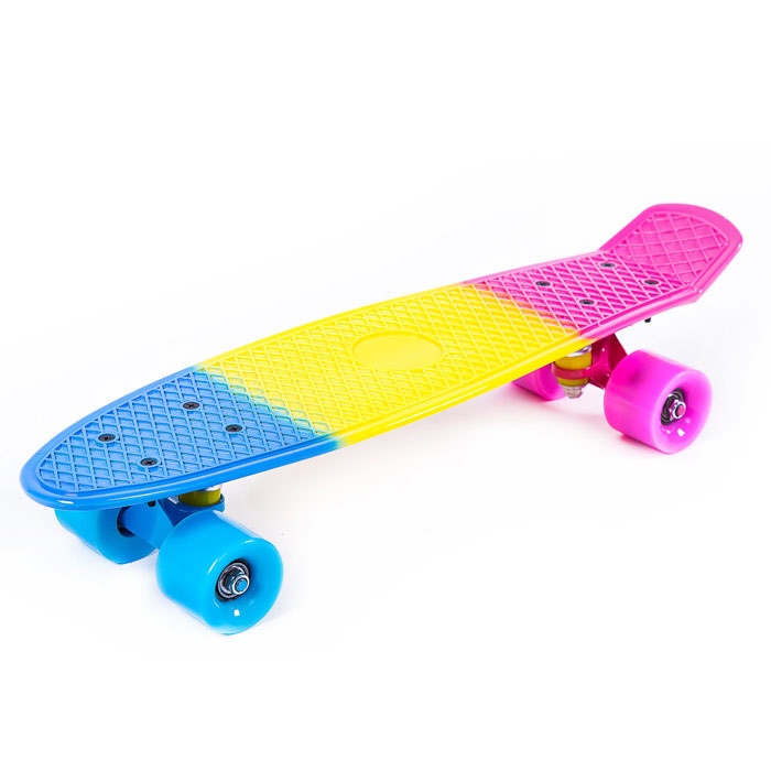 Скейт PennyBoard 24", різнокольоровий, JP-HB-12. Знижка від 1 ящика.
