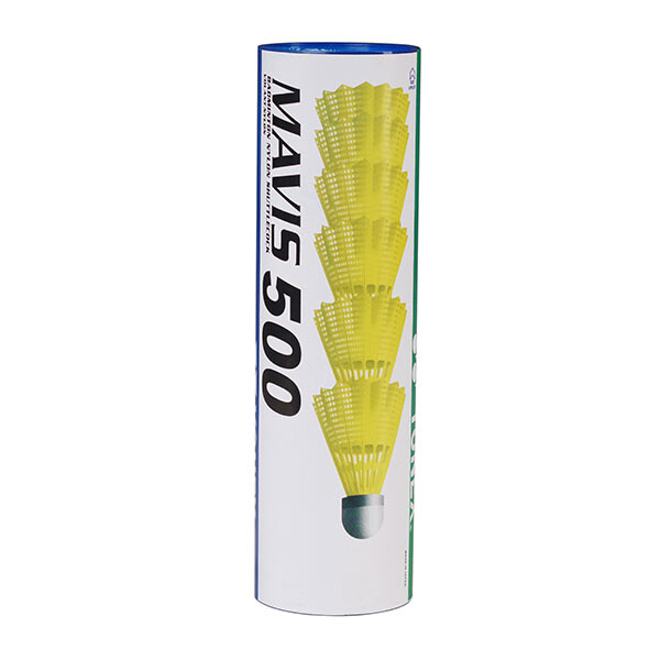 Волани Mavis Yonex 500 білий, нейлон, 6шт