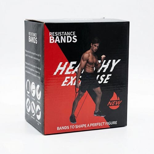 Еспандер трубчастий, багатофункціональний, 5 джгутів, Resistance bands.