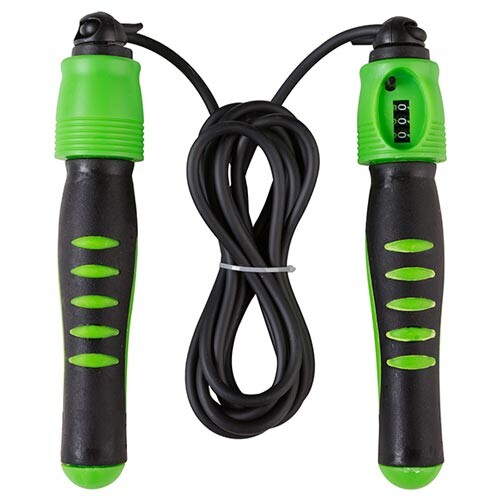 Скакалка 2,8м, лічильник, ручка фігурна, антиковз, ABS, PVC, 12P