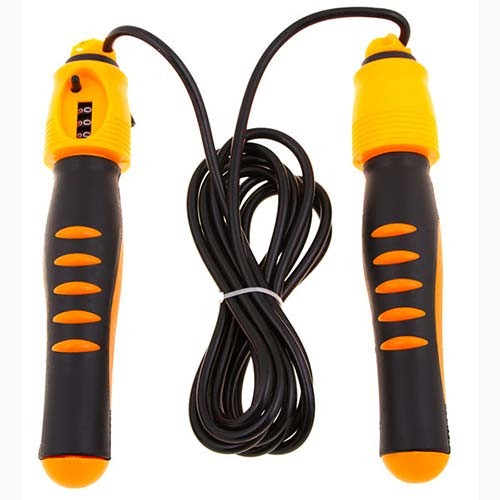 Скакалка 2,8м, лічильник, ручка фігурна, антиковз, ABS, PVC, 12P