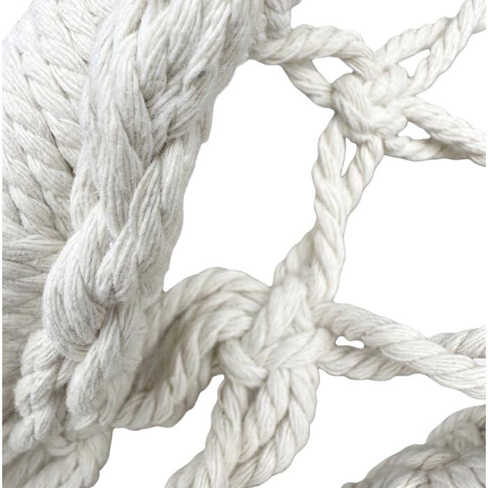 Гамак круглий "Macrame", білий, подушка. 