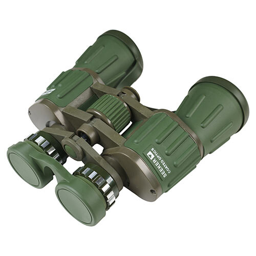 Бінокль Seeker 10x50, Zoom, зелений.