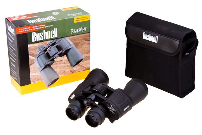 Бінокль Bushnel 10-50х50 Zoom чорний.