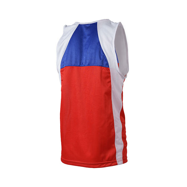 Майка боксерська, розмір S-XL, червоний, синій.