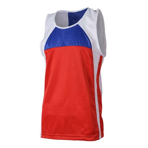 Майка боксерська, розмір S-XL, червоний, синій.