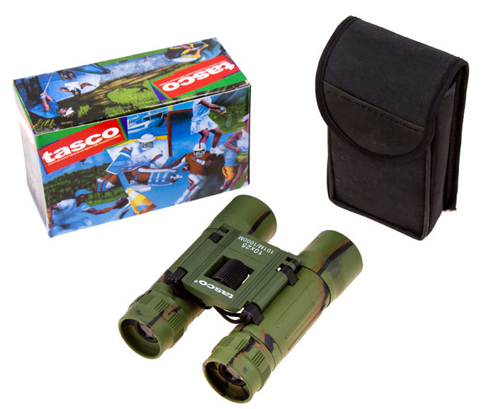 Бінокль Tasko 10x25 зелений.