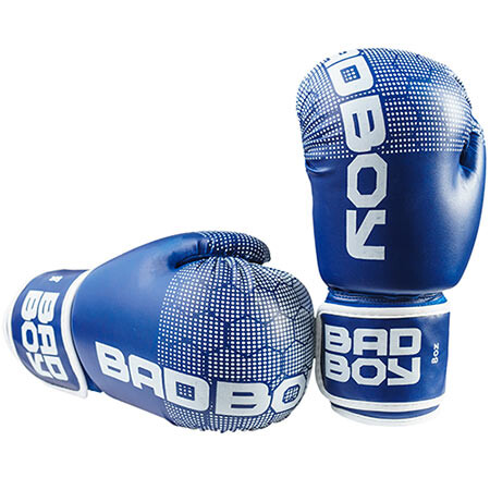 Боксерські рукавички BadBoy "жираф", DX, 8oz,10oz, 12oz, синій.