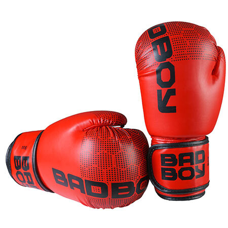 Боксерські рукавички BadBoy "Жираф", DX, 8oz,10oz, 12oz, червоний.