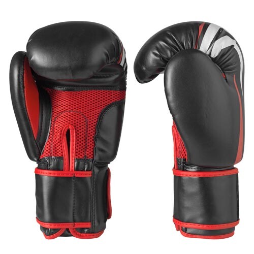 Боксерські рукавички Venum, DX, 8oz,10oz,12oz,14oz, чорний.