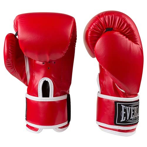 Рукавички боксерські Ever, DX-445, 6oz-12oz, червоний.