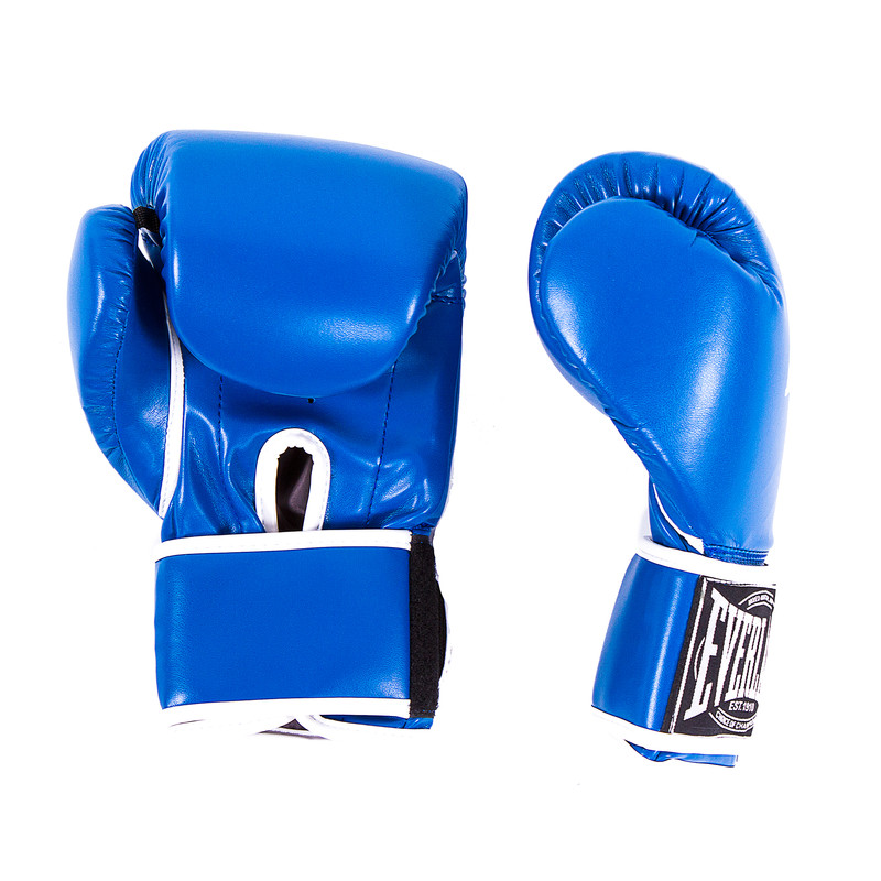 Боксерські рукавички Ever, DX-445, 6oz-12oz, синій.