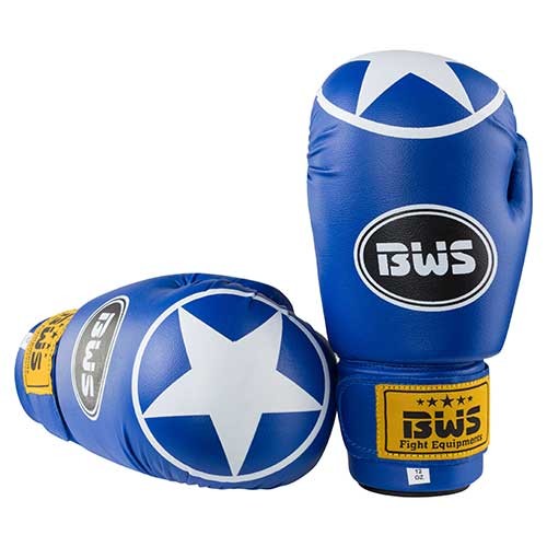 Боксерські рукавички BWS ClubStar, 12oz, синій.