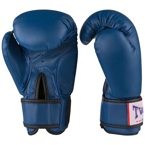 Боксерські рукавички Twins (aiba mod), FLEX, 8oz, 10oz, 12oz, синій.