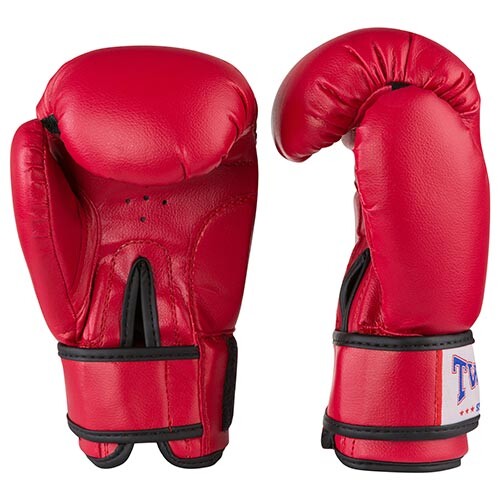 Боксерські рукавички Twins (aiba mod), FLEX, 8oz, 10oz, 12oz, червоний.