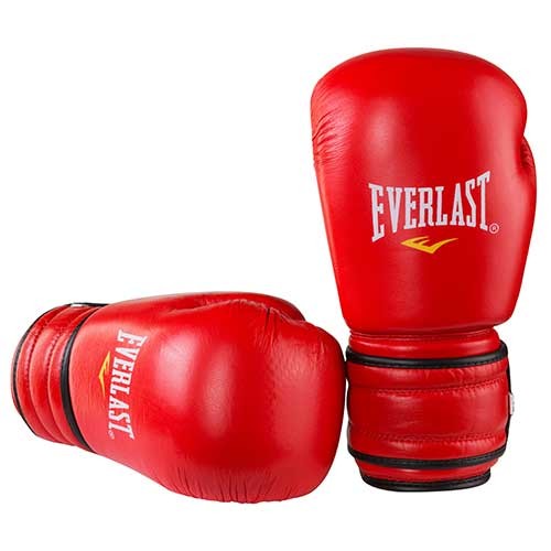 Боксерські рукавички EVER ProFight (Bazari) 12oz, червоний. 