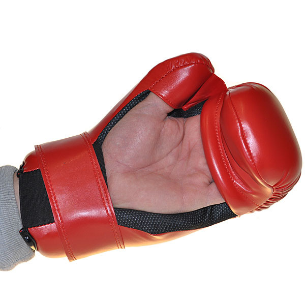 Рукавички Ever KungFu, ММА, 355DX, Flex, S, M, L, червоний