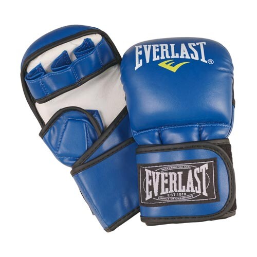 Рукавички Ever MMA, DX415, S, М, L, XL синій.
