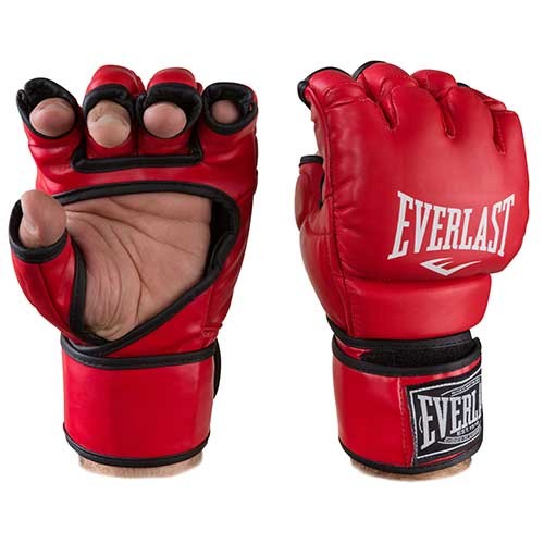 Рукавички Ever MMA, DX364, M, L,ХL червоний.