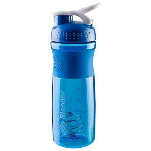 Пляшка для води BlenderBottle 760мл, шейкер, червона.