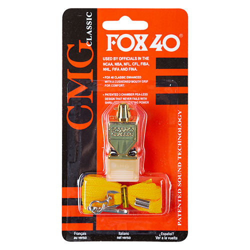 Свисток Fox 40 Classic, металл, на шею, блистер