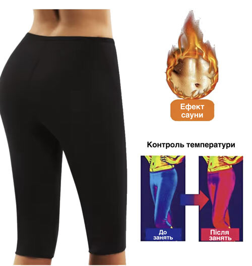 Бриджі для схуднення HOT SHAPERS, розміри S-2XL.
