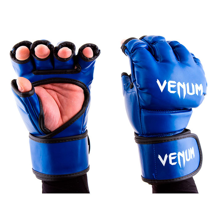 Рукавички Venum MMA, 364 Flex, S, L синій.