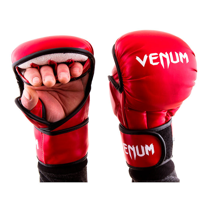 Рукавички Venum MMA, 415 Flex, XL, червоний.