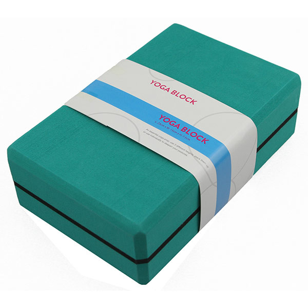 Йога блок 23х15х7.5см, YBgood, вага 450г. 