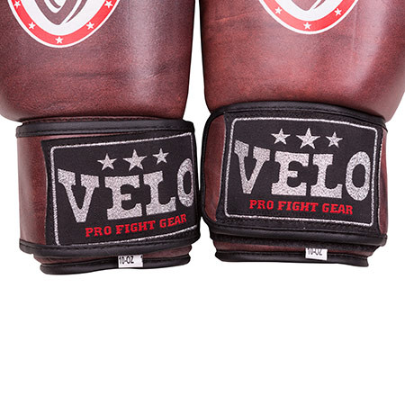 Боксерські рукавички Velo antique, шкіра, 10oz.