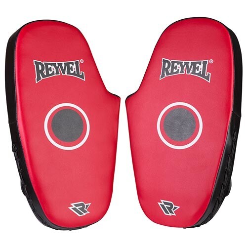 Лапа пряма Reyvel PVC, пара, червоно-чорна