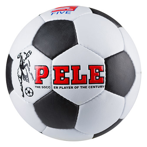М'яч футбольний Grippy PELE, чорно-білий.