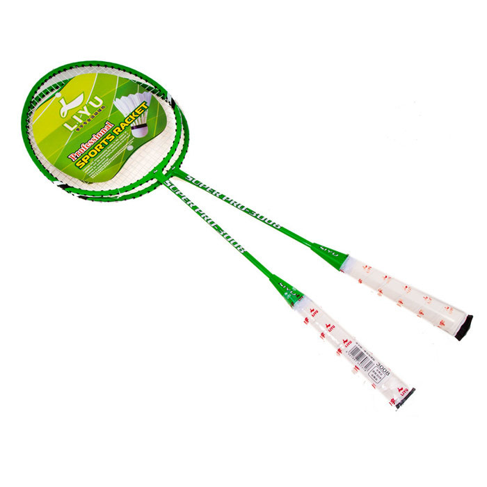 Бадмінтон SuperPro LIYU, LY-3008, чохол лак, 2шт. Знижка від 50 шт.