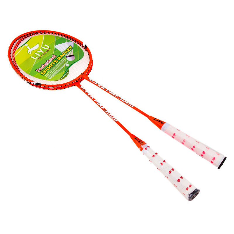 Бадмінтон SuperPro LIYU, LY-3008, чохол лак, 2шт. Знижка від 50 шт.