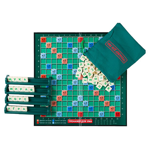 Тренажер для розуму - Scrabble російською. Розпродаж!