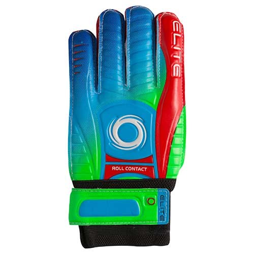 Воротарські рукавички Latex Foam ELITE, червоний/зелений,  розмір 6, 7, 8, 9.