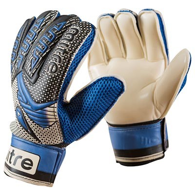 Воротарські рукавички Latex Foam MITRE, синій, розміри  6, 7, 8, 9.