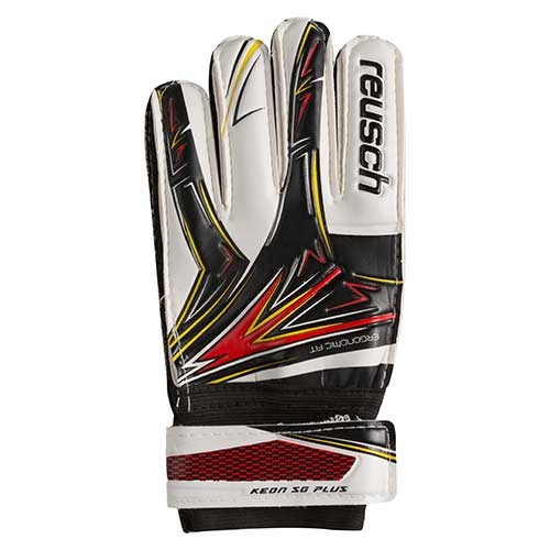 Воротарські рукавички Latex Foam REUSCH, чорно-білий, розміри 5, 6, 7, 8, 9.