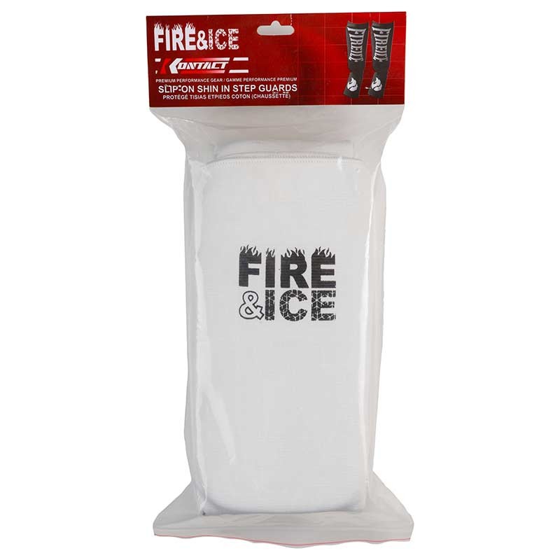 Захист ноги FIRE&ICE, поліестер, еластан, білий, розмір XL. Розпродаж!