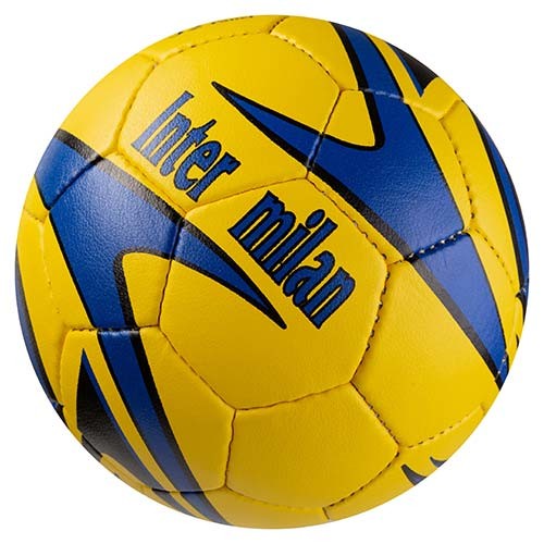 М'яч футбольний Grippy G-14 Inter Milan 2, жовтий/синій. Знижка від 50 шт.