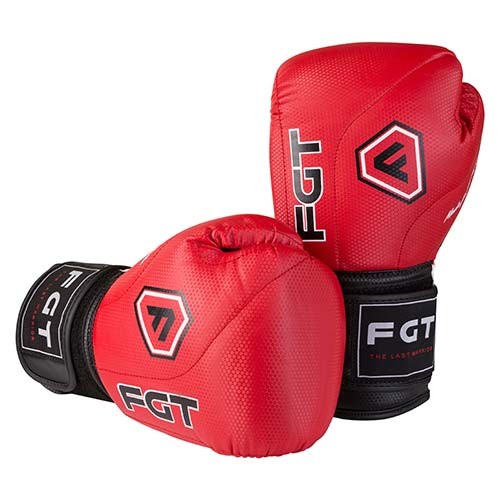 Боксерські рукавички FGT, Cristal, 8oz,10oz,12oz, червоний