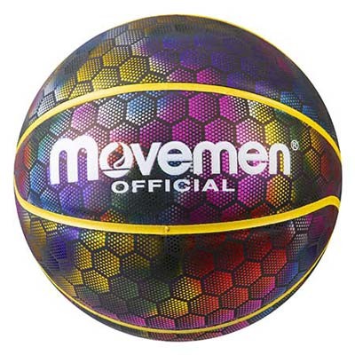 М'яч баскетбольний №7 PU, Movemen light, голографічне покриття.