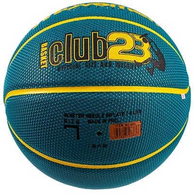М'яч баскетбольний №7 PU, Movemen Club23, зелений.