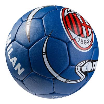 М'яч футбольний Grippy G-14 ACMilan, білий/синій. Знижка від 50 шт.
