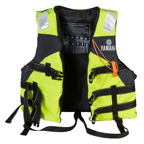 Рятувальний жилет Yamaha, розміри S, M, L, XL, 2XL, салатовий.
