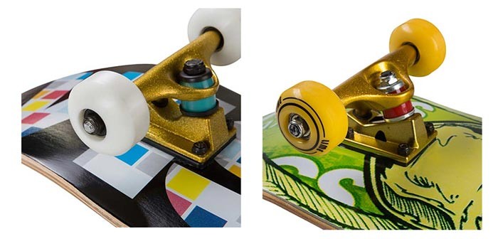 Скейт Golden visions, канадський клен, р-р 78,5 х20/21см, колеса PU 55мм. Знижка від 3 шт.