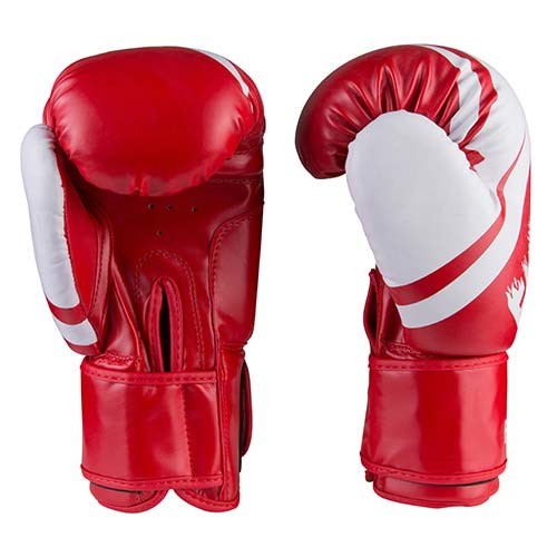 Боксерські рукавички Fire&Ice DX, 8oz, 10oz, 12oz, червоний.
