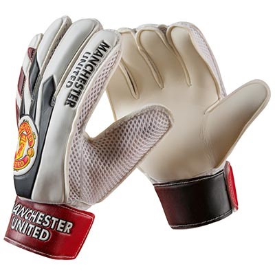 Воротарські рукавички Latex Foam MANCHSTER, червоно-білий, розмір 5.