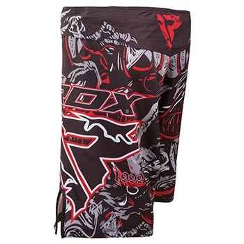 Шорти D-X для MMA, чорний/сірий, розмір L, XL.
